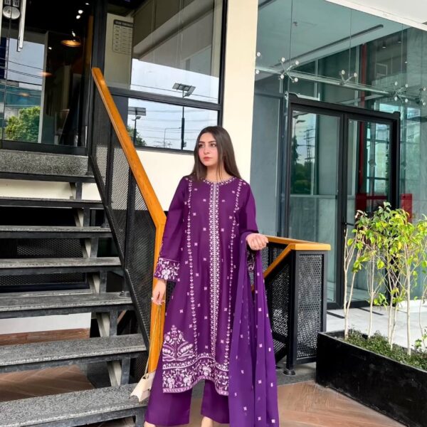 Embroidery 3 piece